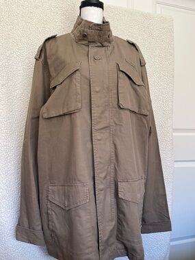 RVCA Men's Military Field Jacket in Taupe